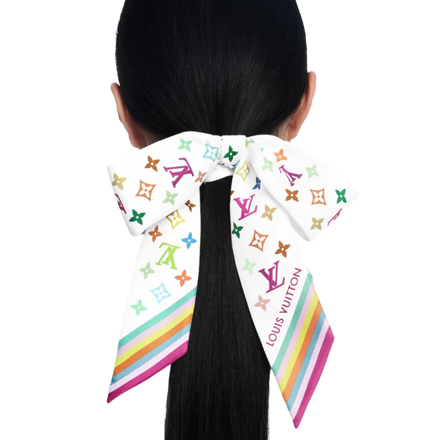 Louis Vuitton LV x TM Monogram Multicolor BB Bandeau Blanc - Image 2