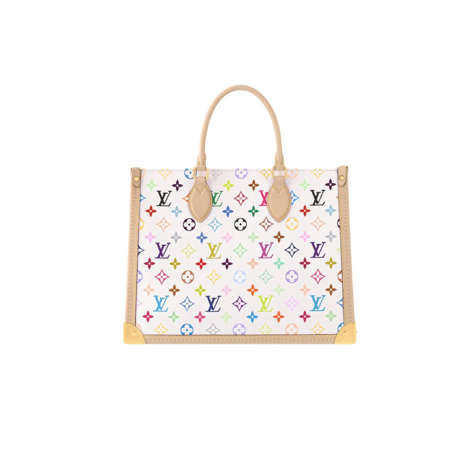 Louis Vuitton LV x TM OnTheGo MM Tote Bag / Multicolored - Image 3