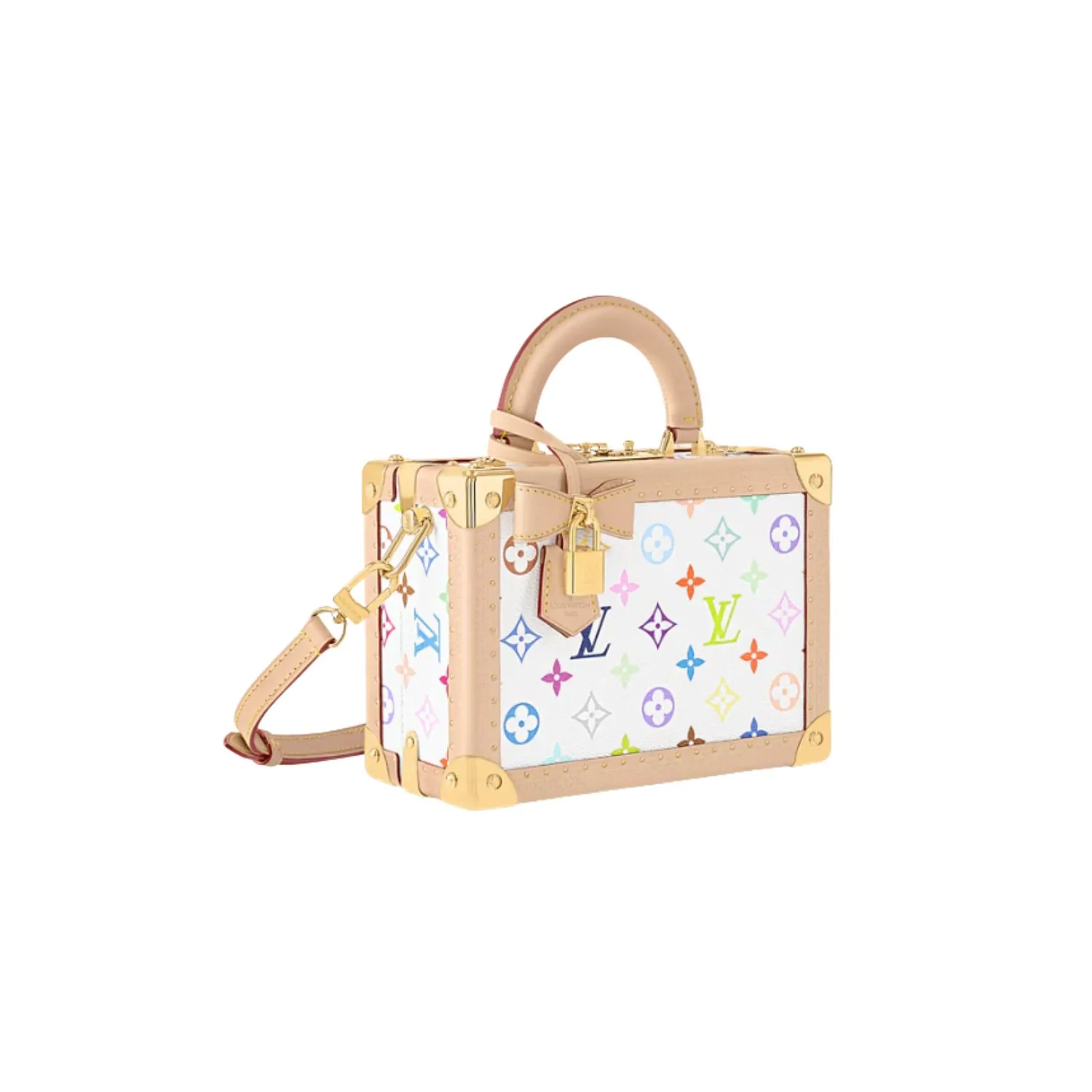 Alternative view of Louis Vuitton LV x TM Petite Valise Multicolored Bag /