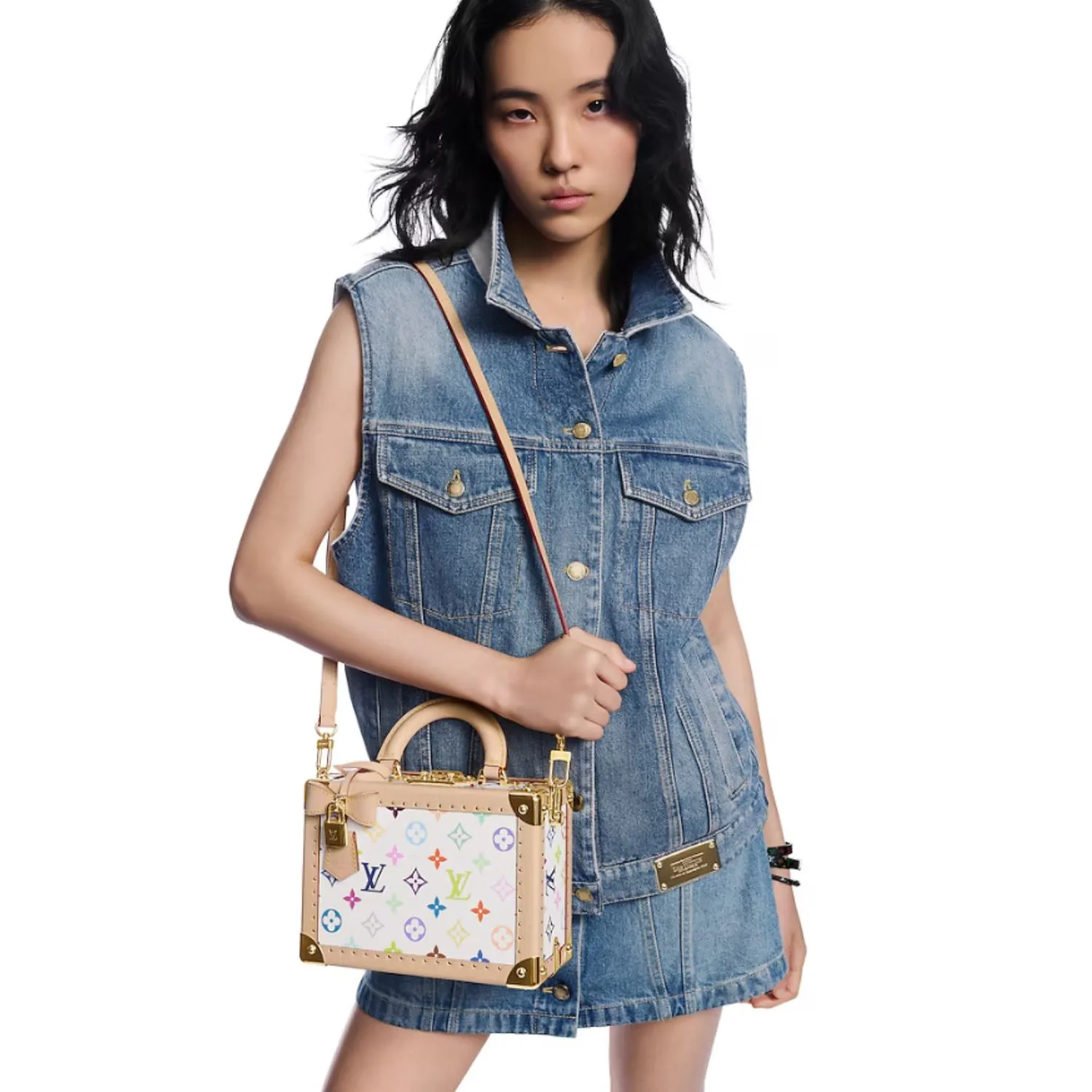 Louis Vuitton LV x TM Petite Valise Multicolored Bag / - Image 3