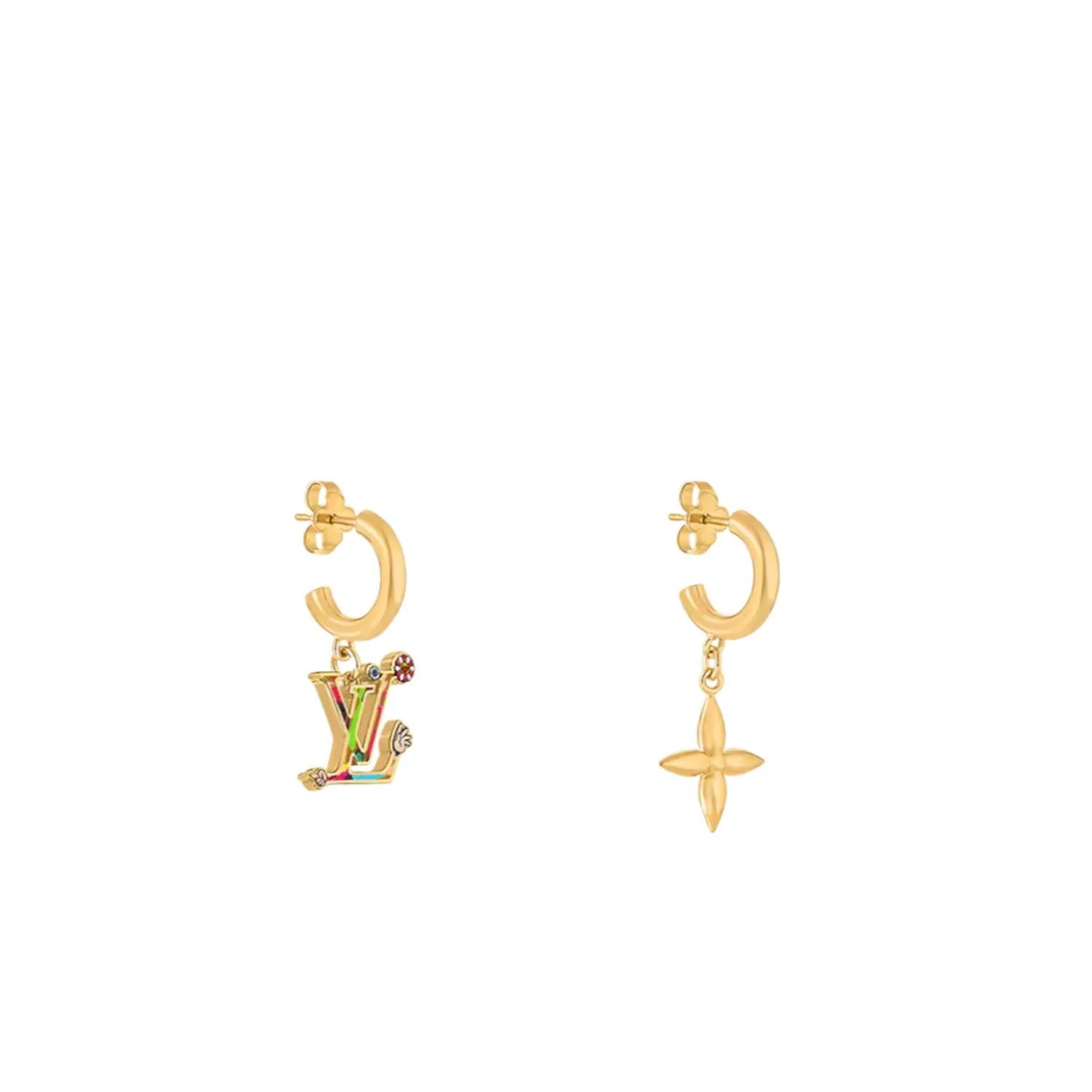 Louis Vuitton LV x TM Superflat Earrings Multicoloured - Image 4