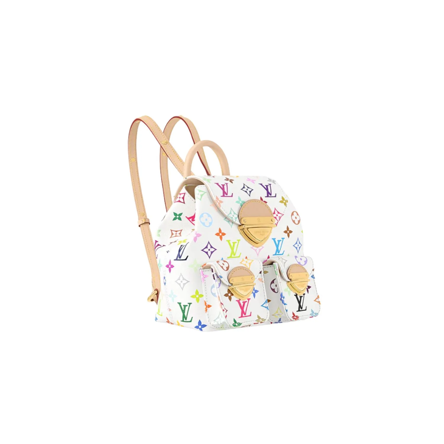 Alternative view of Louis Vuitton LV x TM Venice Multicolored Bag /