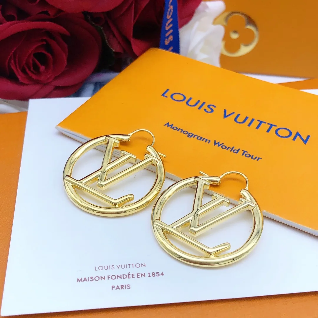 Louis Vuitton Latest Earrings Gold - Image 8