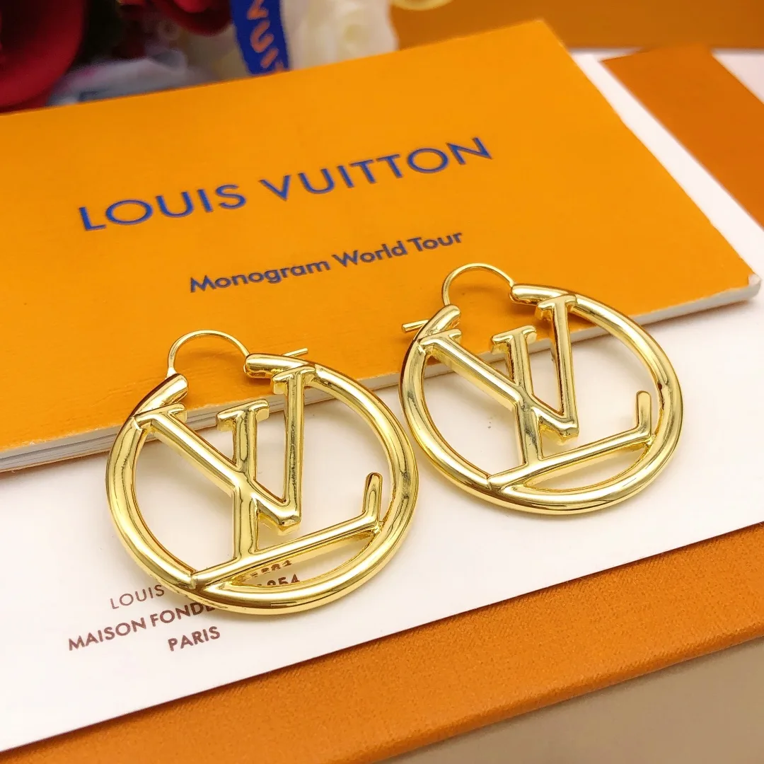 Louis Vuitton Latest Earrings Gold - Image 6
