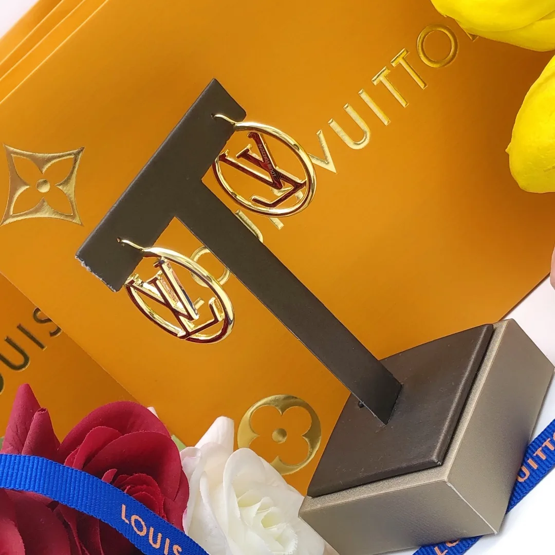 Louis Vuitton Latest Earrings Gold - Image 7