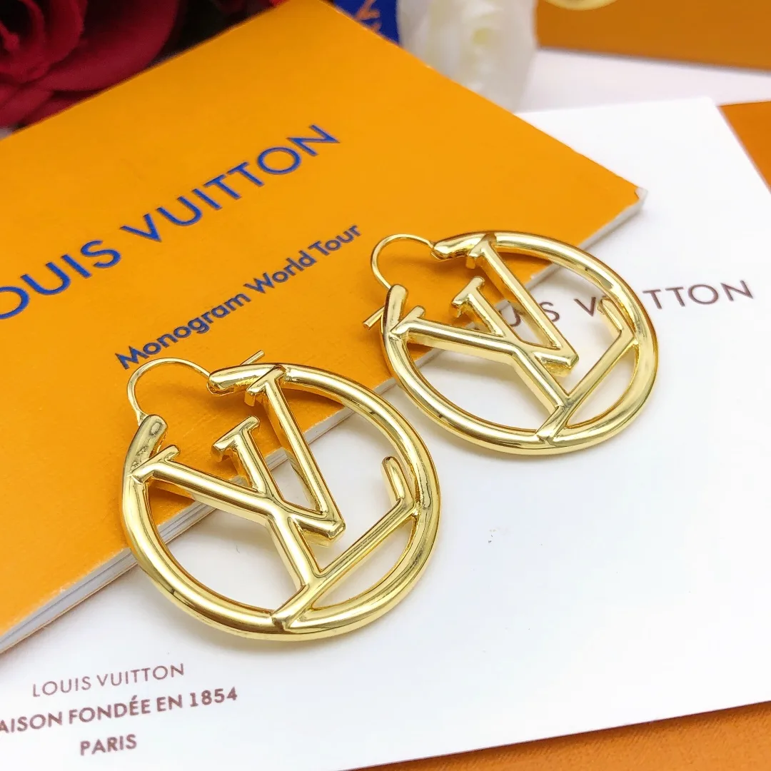 Louis Vuitton Latest Earrings Gold - Image 4