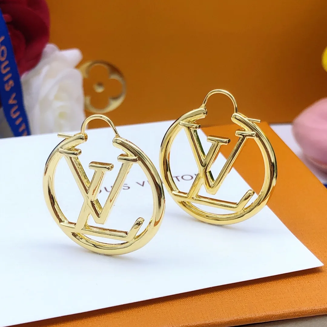 Louis Vuitton Latest Earrings Gold - Image 3