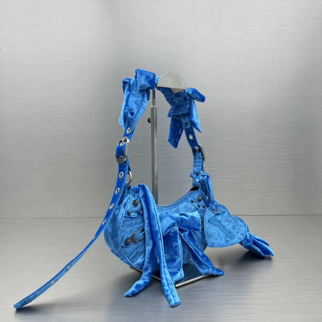 Balenciaga Le Cagole XS Shoulder Bag Blue / - Image 5