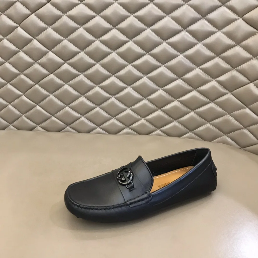Loafer With Interlocking G Black - Image 6