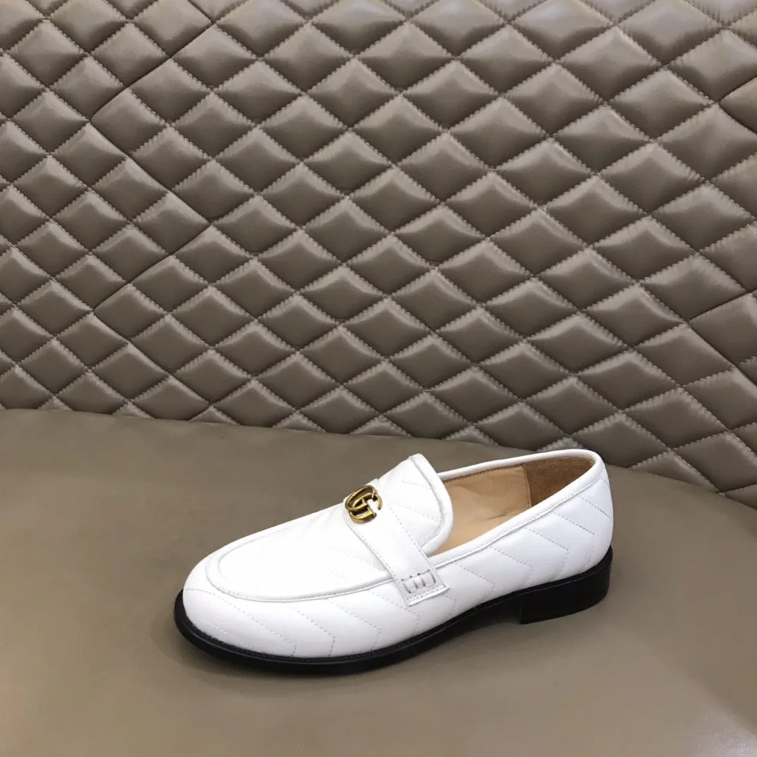 Gucci Loafer With Interlocking G White - Image 6