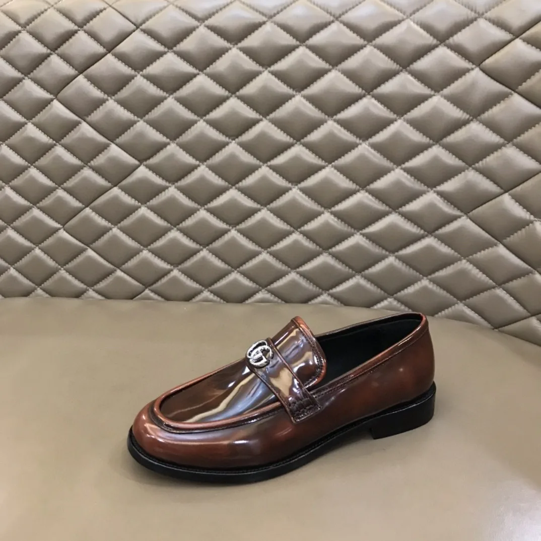 Gucci Loafer With Interlocking G Dark Brown - Image 6