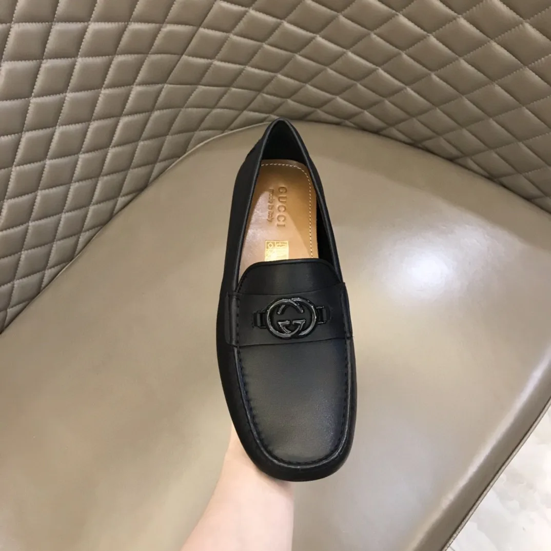 Loafer With Interlocking G Black - Image 8