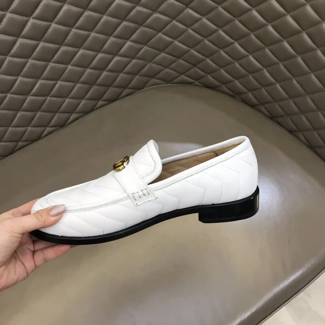 Gucci Loafer With Interlocking G White - Image 9