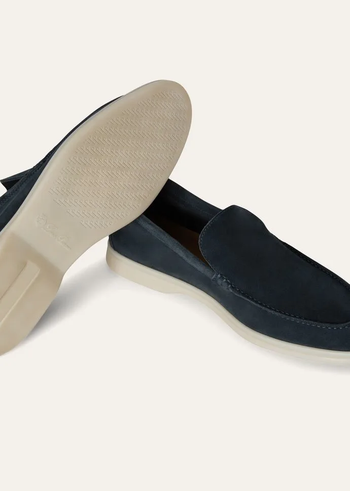 Loro Piana Summer Walk Loafers Classic Blue FAE8124_W019 - Image 5