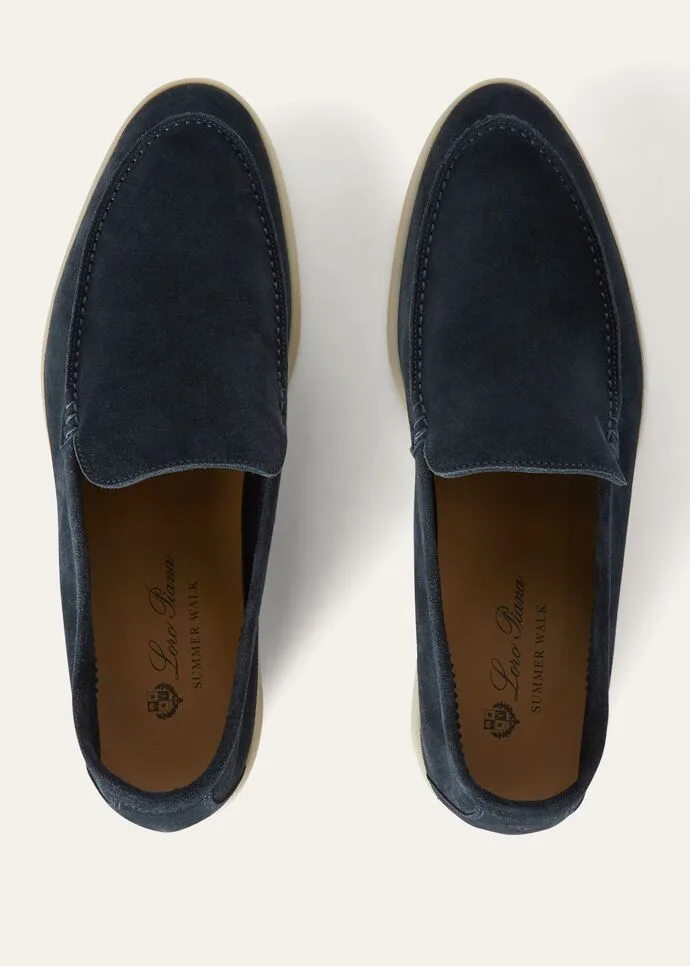 Loro Piana Summer Walk Loafers Classic Blue FAE8124_W019 - Image 4