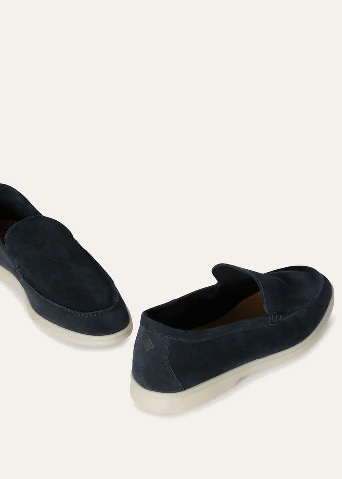 Loro Piana Summer Walk Loafers Classic Blue FAE8124_W019 - Image 3