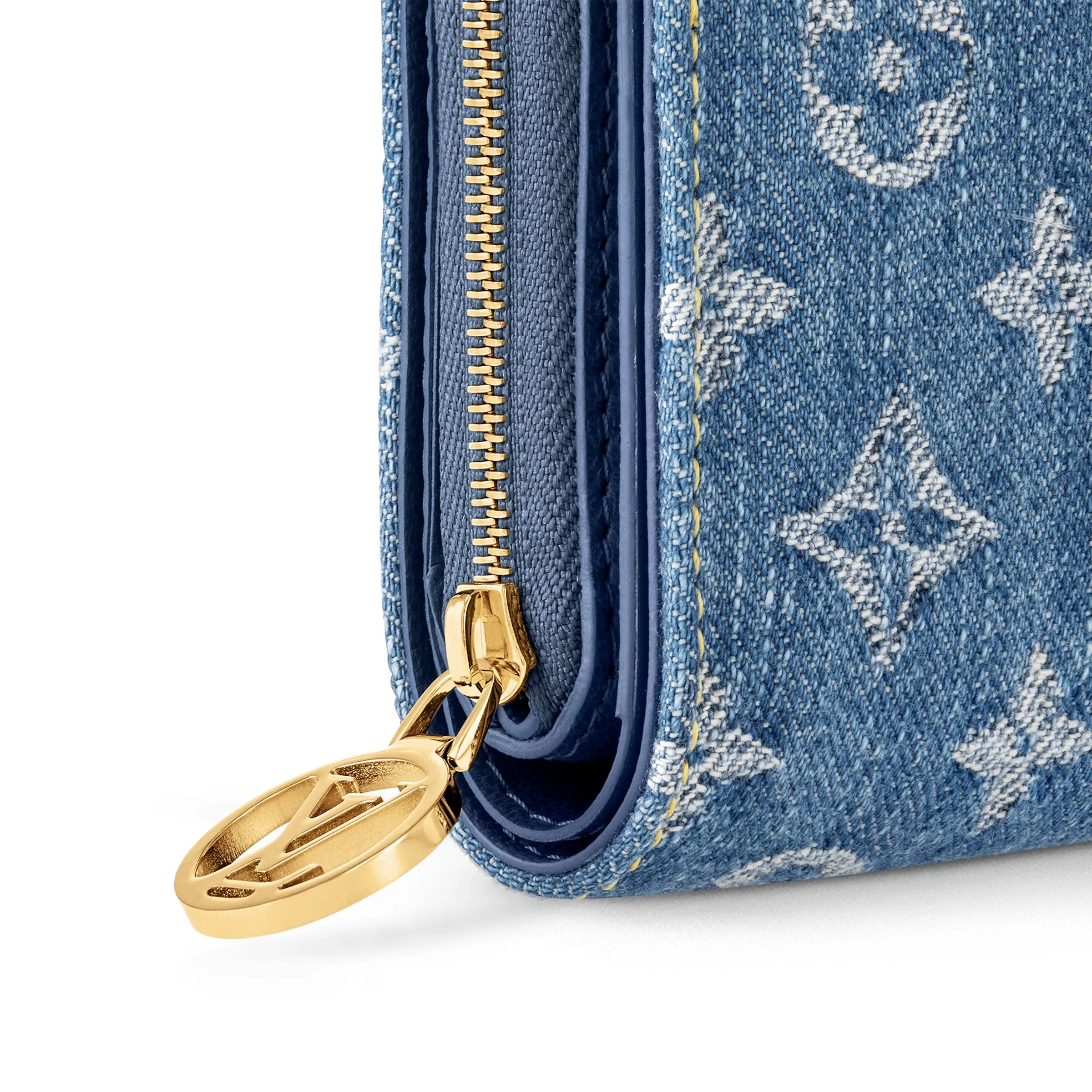Louis Vuitton Lou Wallet Blue 4.5 Inches/ - Image 5