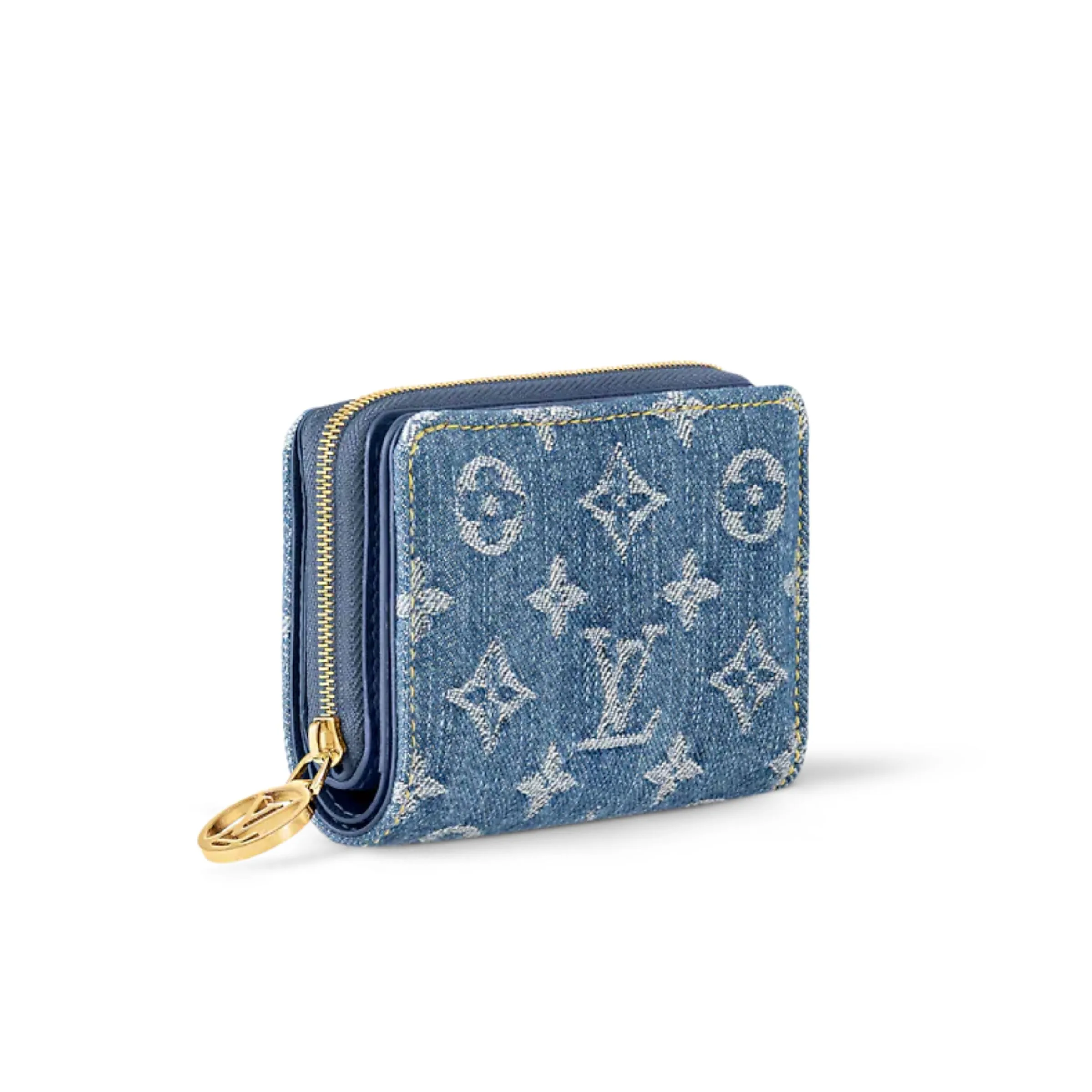 Louis Vuitton Lou Wallet Blue 4.5 Inches/ - Image 4