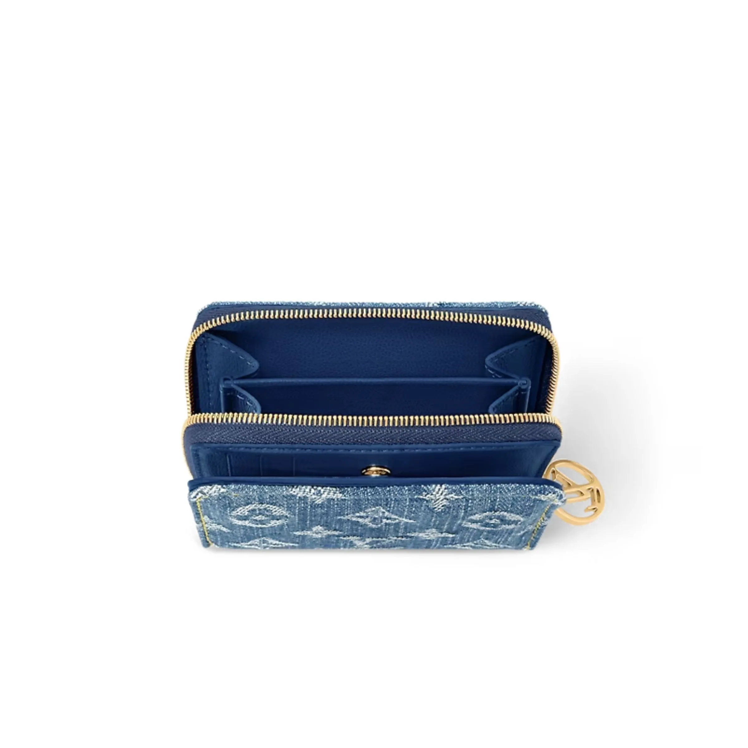 Louis Vuitton Lou Wallet Blue 4.5 Inches/ - Image 3