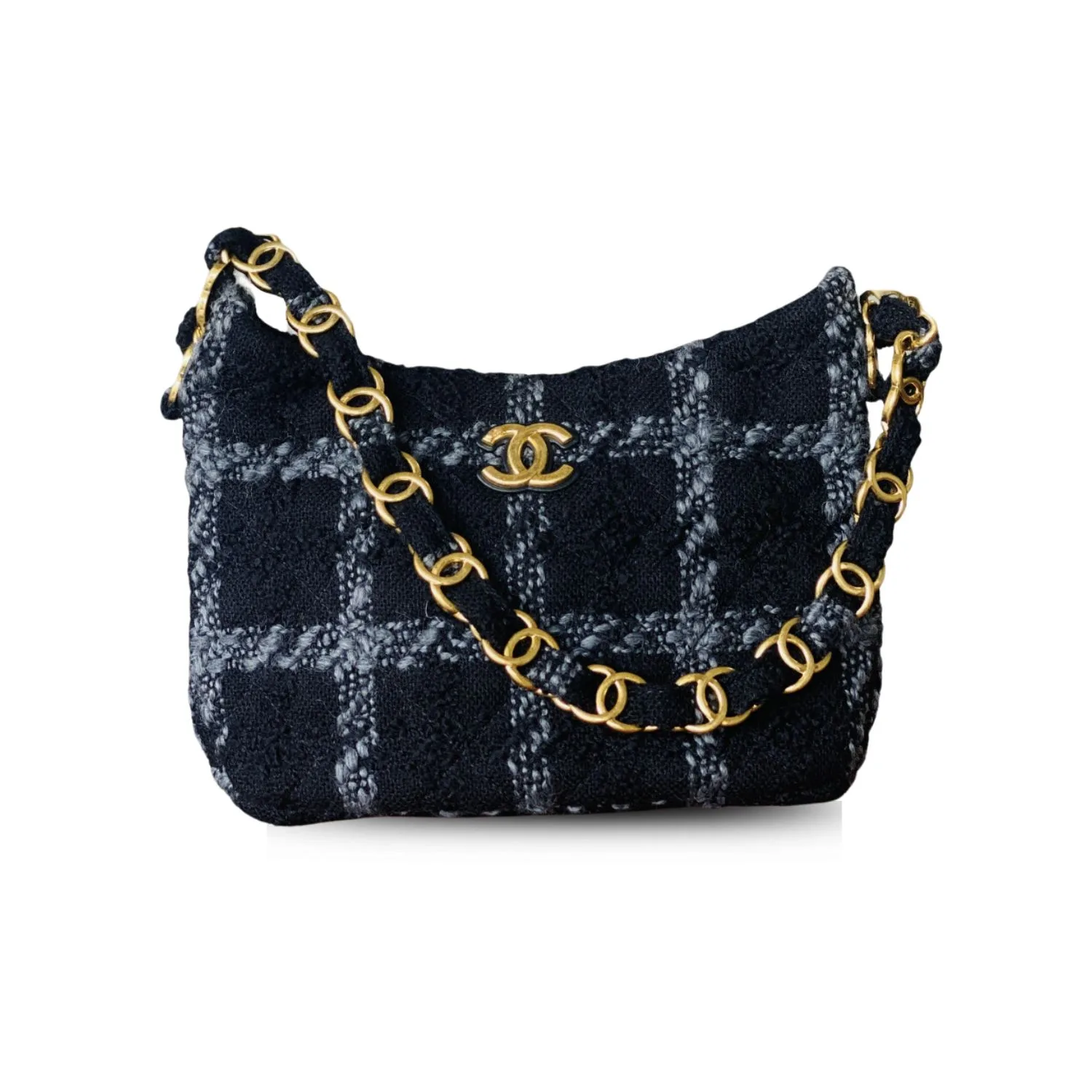 Chanel Tweed Black