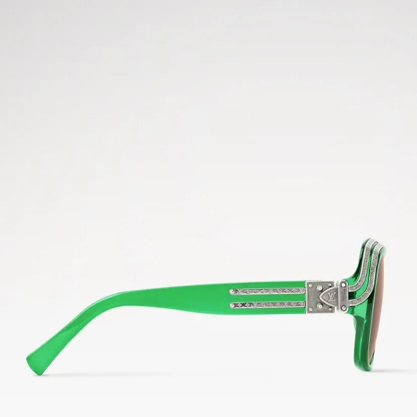 Louis Vuitton 1.0 Millionaires Sunglasses Green - Image 5
