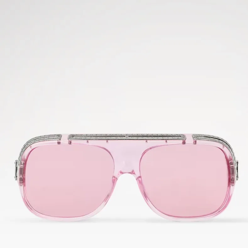 Louis Vuitton 1.0 Millionaires Sunglasses Pink - Image 4