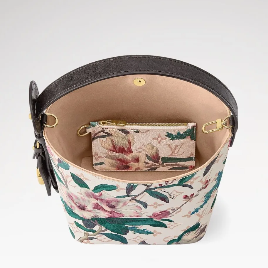 Louis Vuitton All In BB Bucket Bag / Monogram Dune Gold Hardware - Image 6