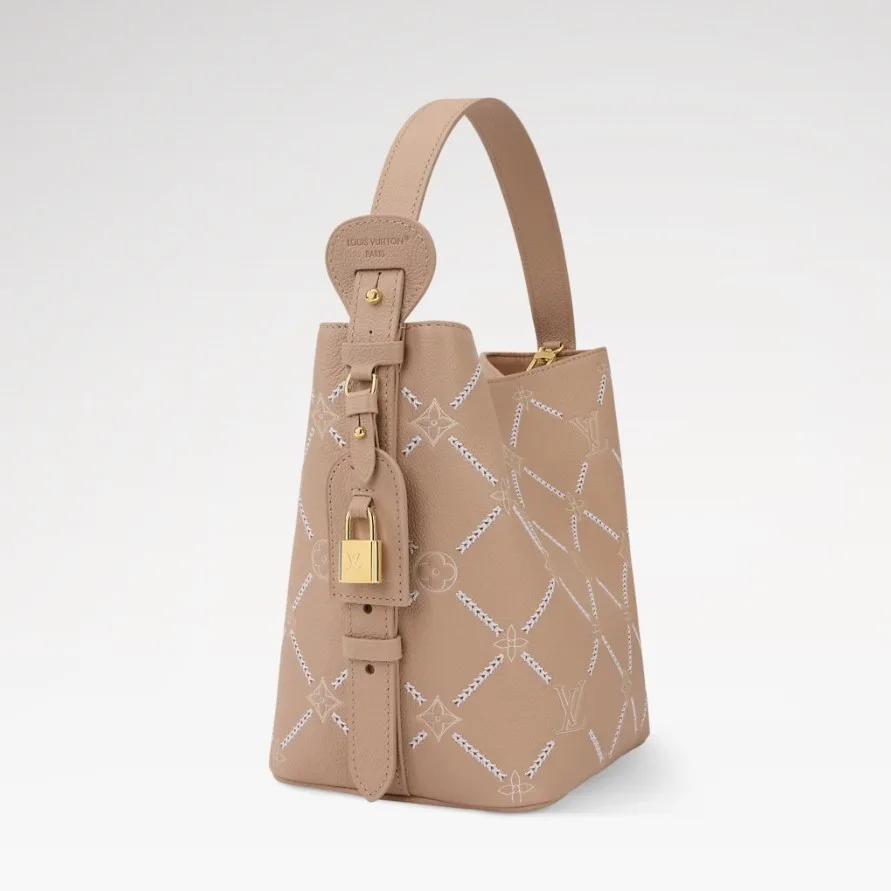 Louis Vuitton All In MM Bucket Bag / Hazelnut Couture Gold Hardware - Image 3