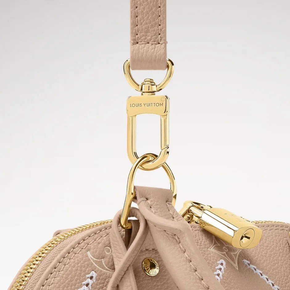 Louis Vuitton Alma BB Top Handle Bag / Hazelnut Couture Gold Hardware - Image 5