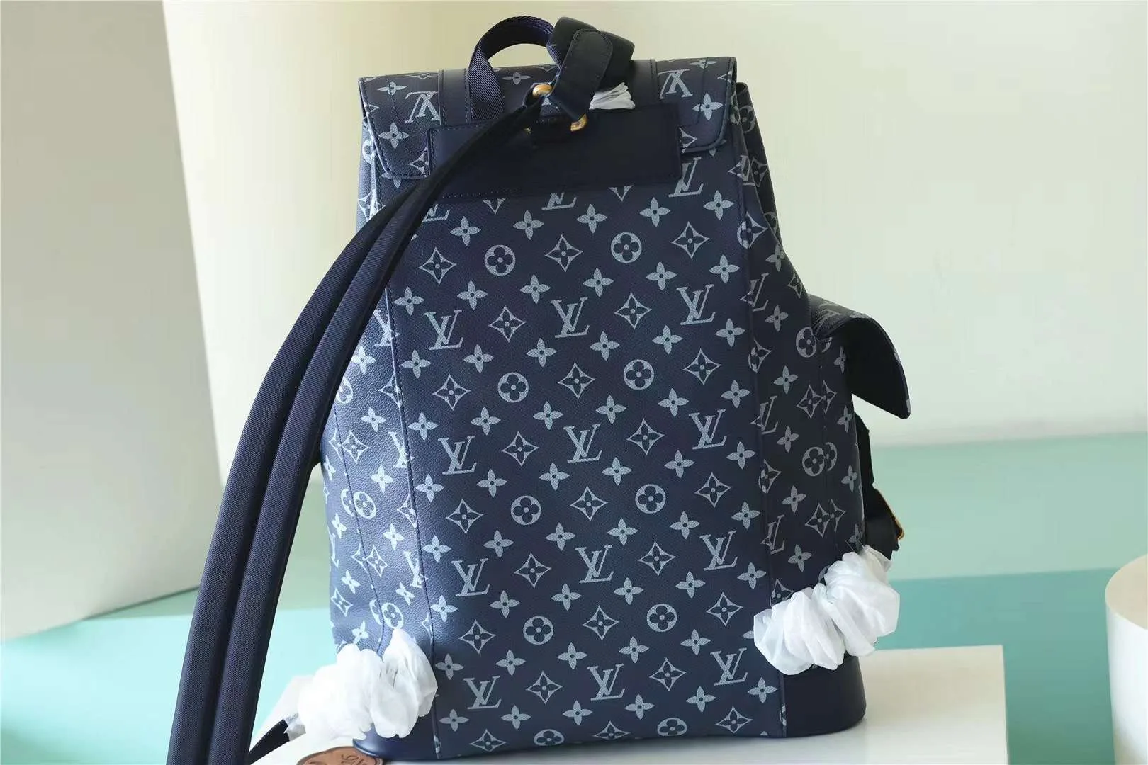 Louis Vuitton Christopher MM Drak Blue / - Image 4