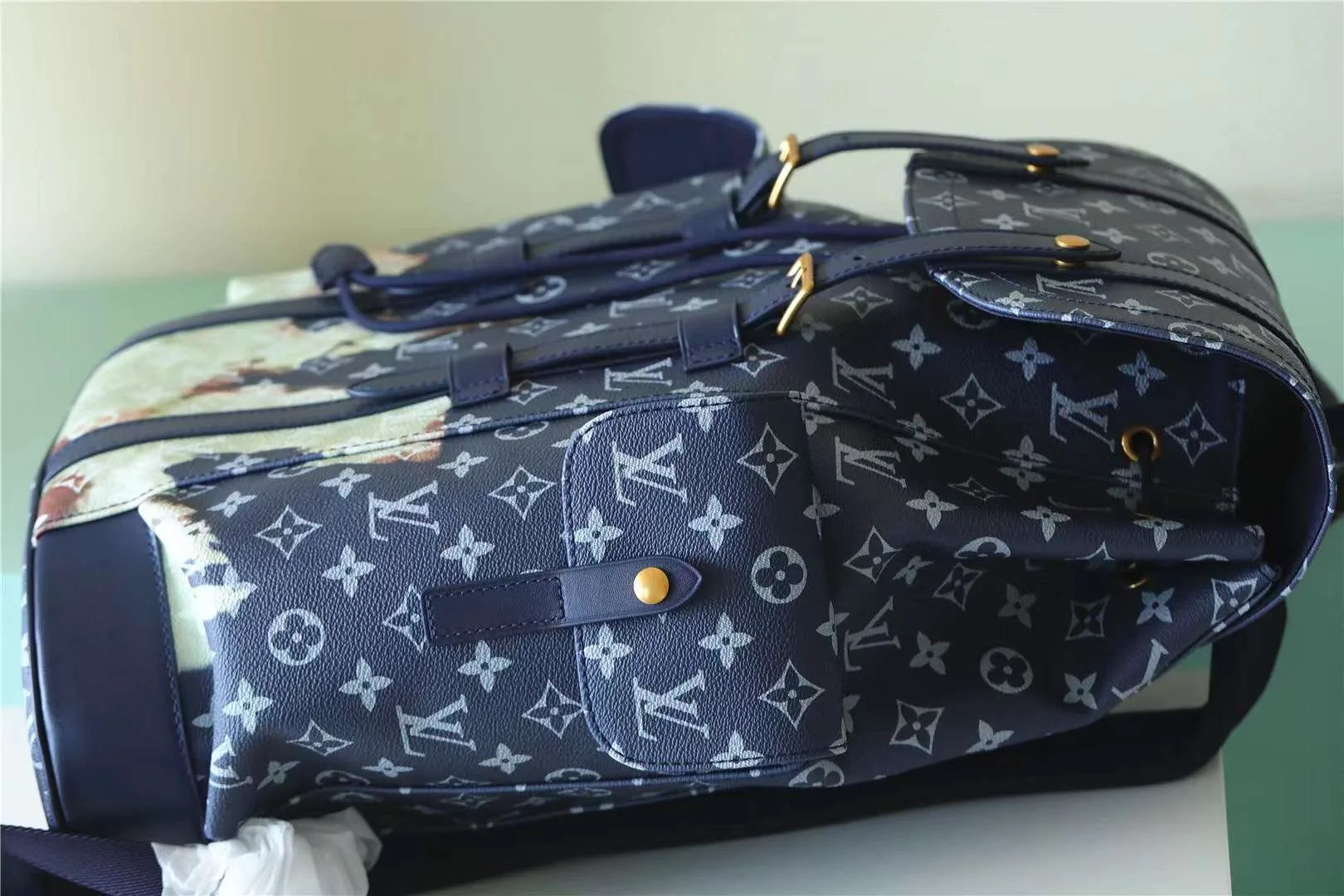 Louis Vuitton Christopher MM Drak Blue / - Image 3
