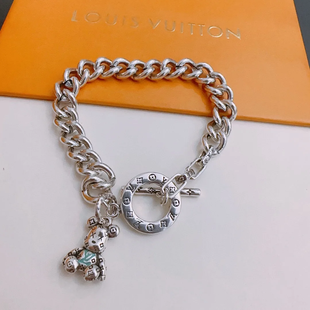 Alternative view of Louis Vuitton Bear Bracelet Silver