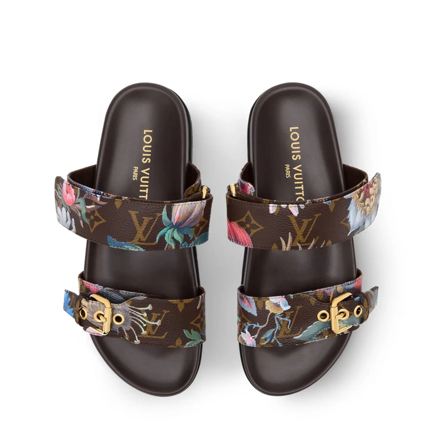 Louis Vuitton Bom Dia Comfort Mules Cacao Brown 1AK23C - Image 3