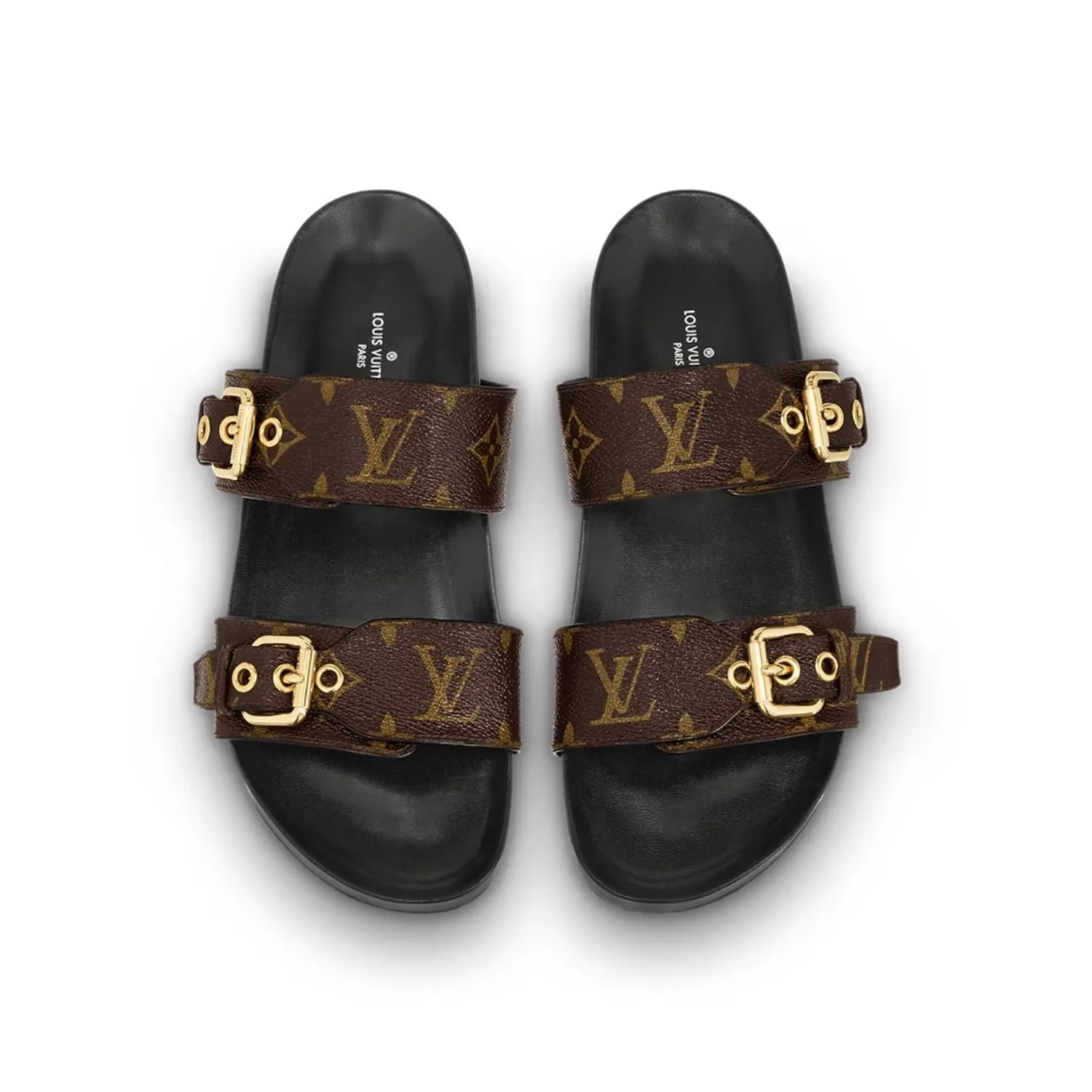 Louis Vuitton Bom Dia Flat Mule Brown LV 1A3R5O - Image 5