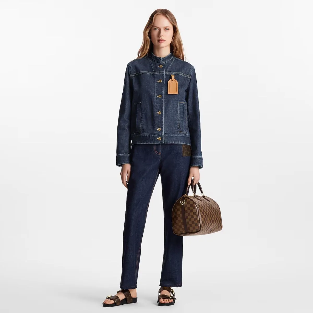 Louis Vuitton Bom Dia Flat Mule Brown LV 1A3R5O - Image 4