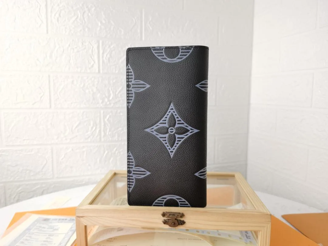 Louis Vuitton Brazza Wallet Taurillon Shadow - Image 5