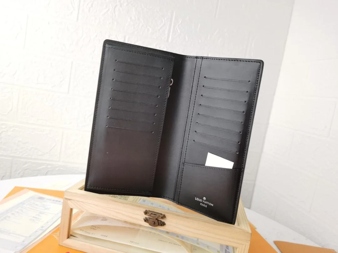Louis Vuitton Brazza Wallet Taurillon Shadow - Image 2