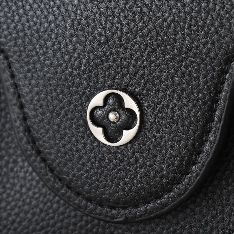 Louis Vuitton Capucines BB Top Handle Bag / Black Silver/ Gold Hardware - Image 9