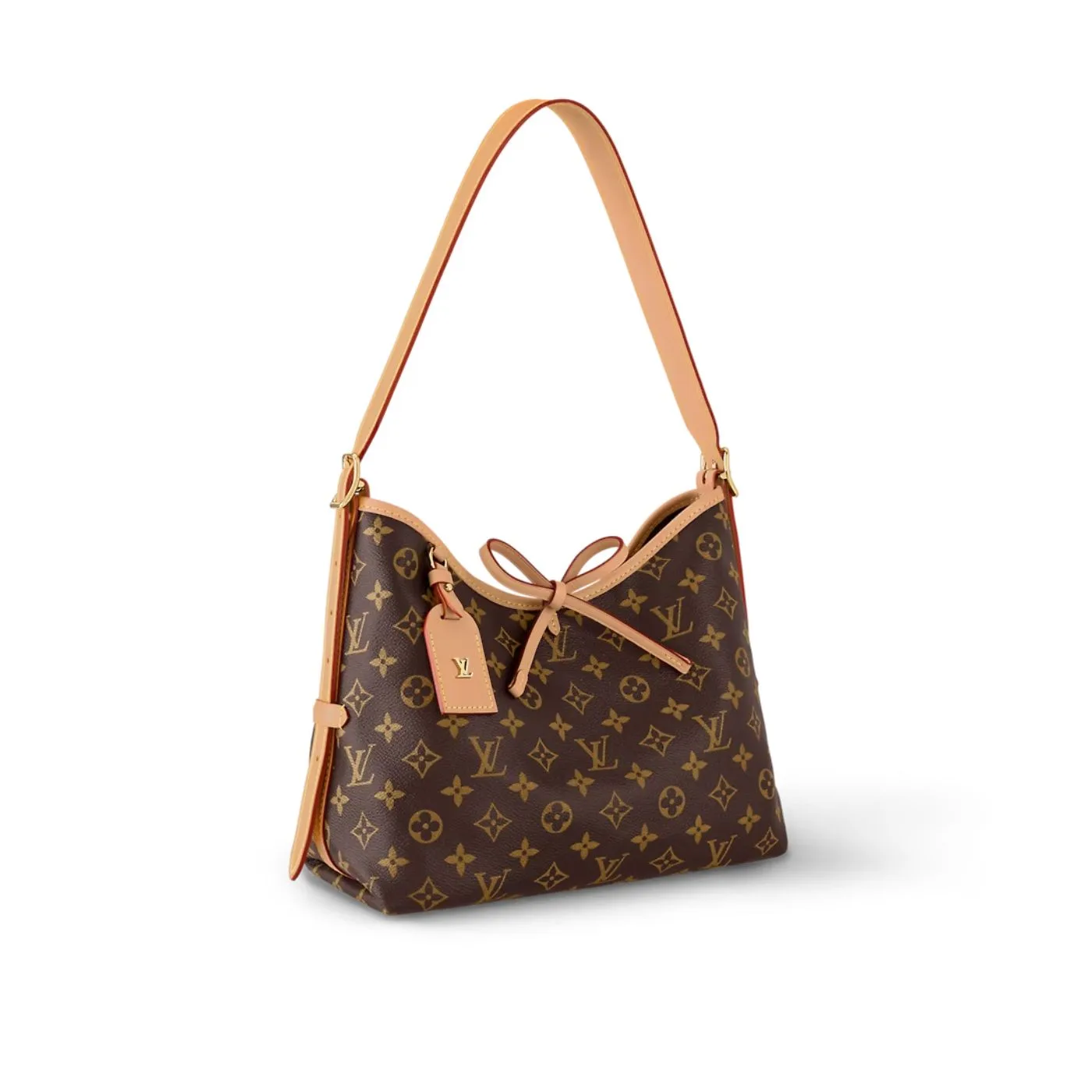 Alternative view of Louis Vuitton CarryAll PM Shoulder Bag / Monogram Brown Gold Hardware