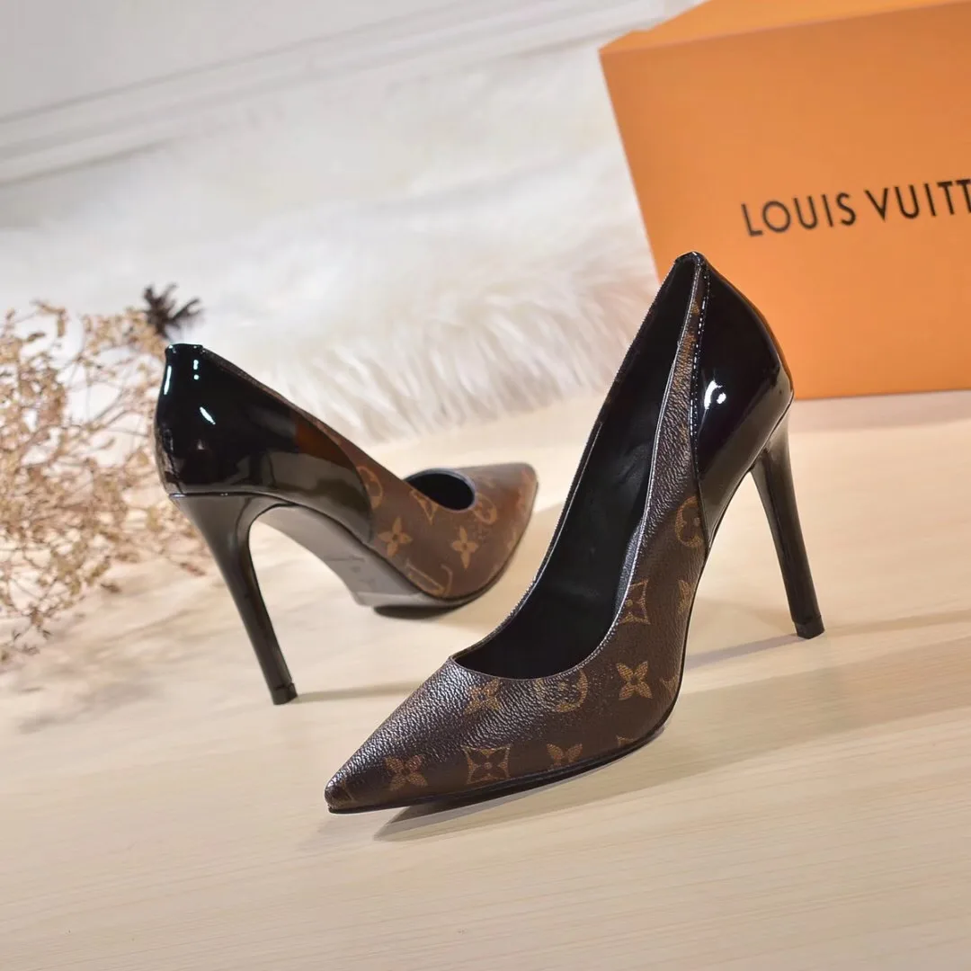 Louis Vuitton Cherie Pump Brown / 1A4W3Z - Image 4