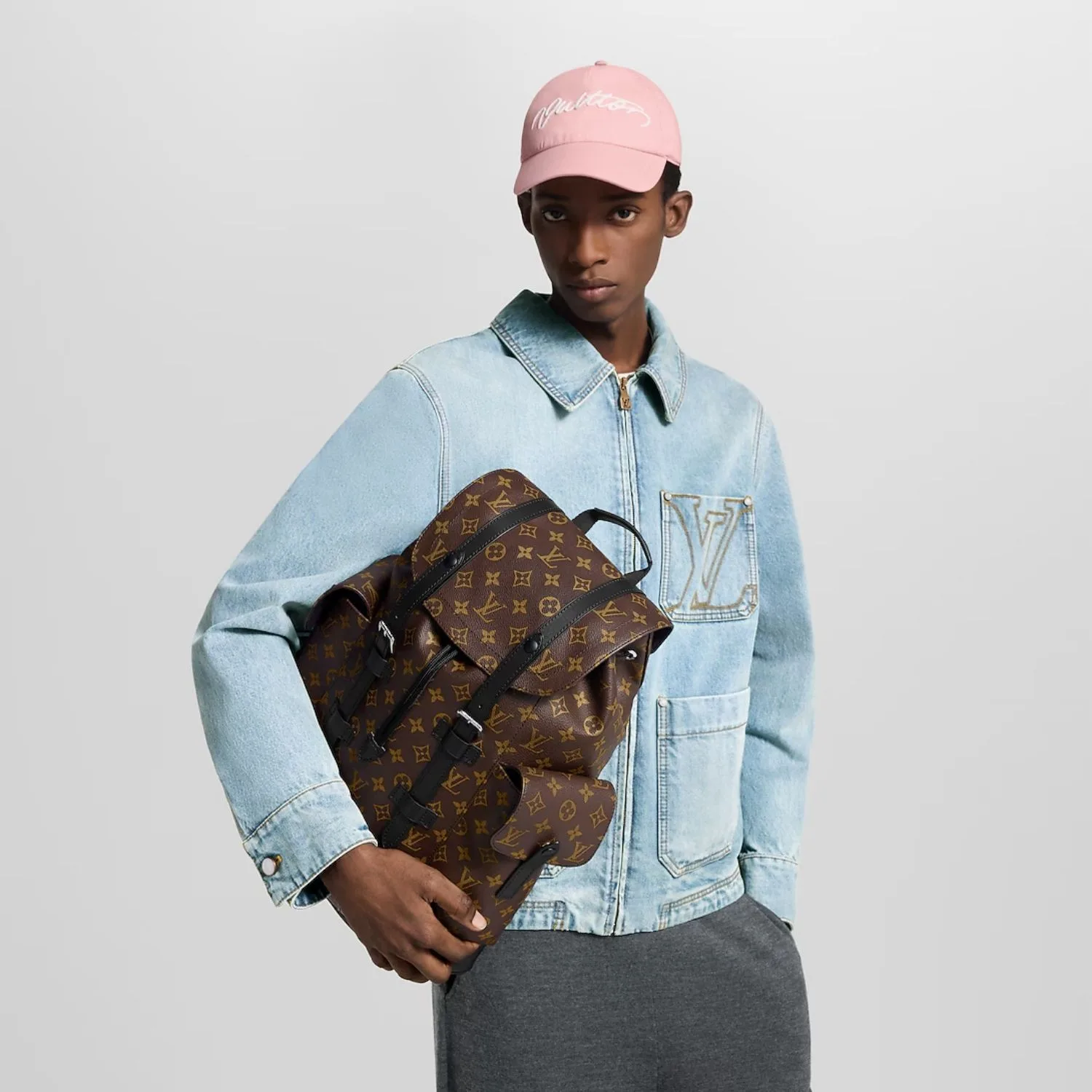 Louis Vuitton Christopher MM Backpack / Brown - Image 4
