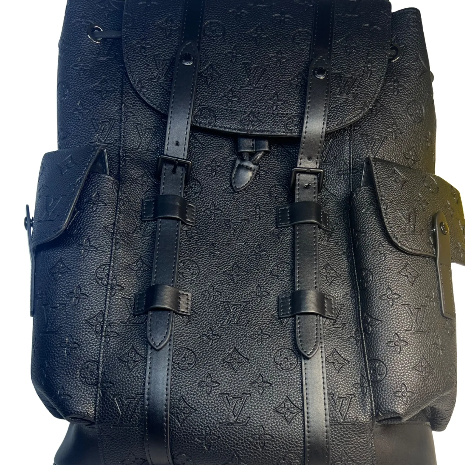 Louis Vuitton Christopher MM Monogram Taurillon Leather Black / - Image 5