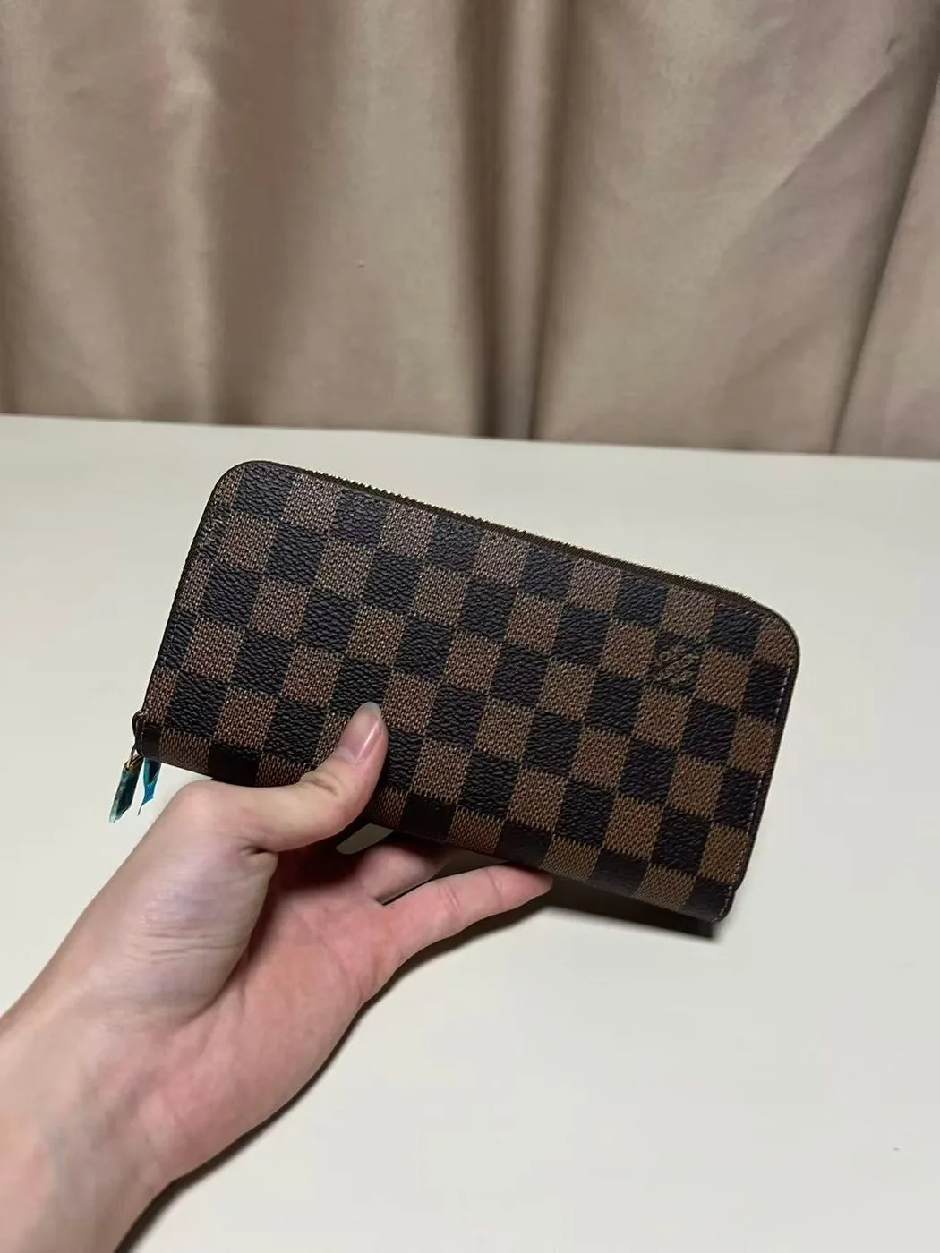 Louis Vuitton Clemence Wallet Damier Ebene Canvas - Image 5
