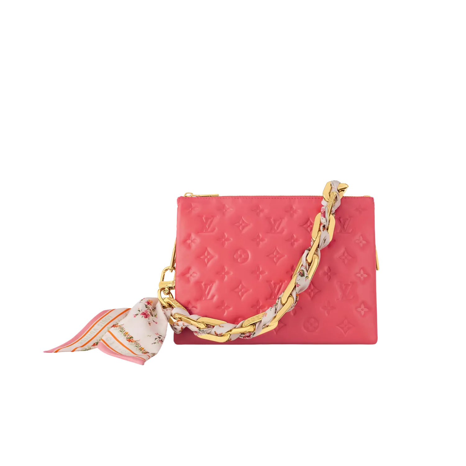 Louis Vuitton Coussin PM Shoulder Bag / Pink Gold Hardware
