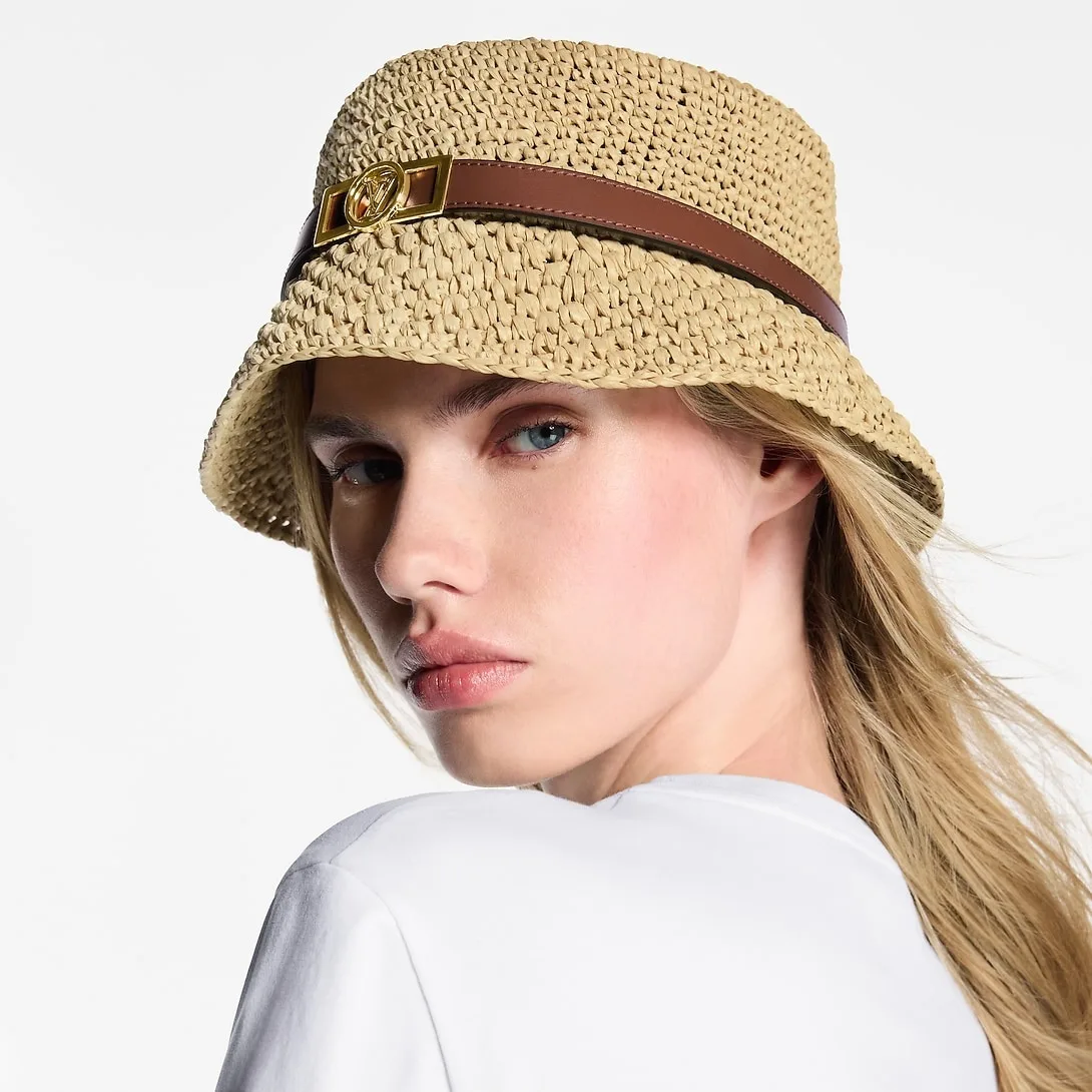 Louis Vuitton Dauphine Summer Hat Natural Beige - Image 3