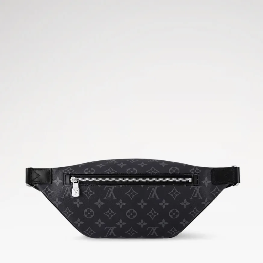Louis Vuitton Discovery PM Bumbag / Monogram Eclipse Canvas Silver Hardware - Image 6