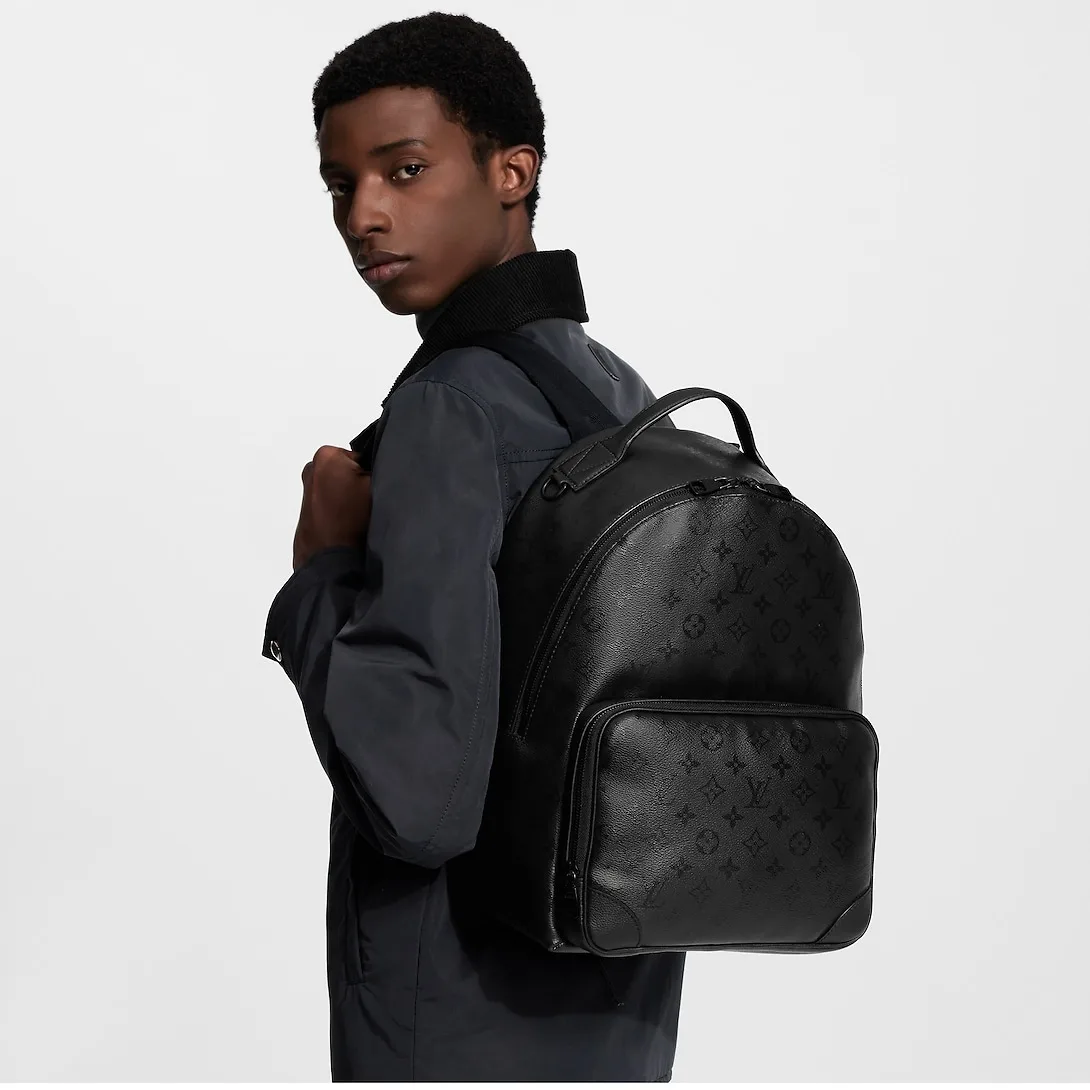 Alternative view of Louis Vuitton Discovery Cargo Backpack / Black Monogram Midnight Black Hardware