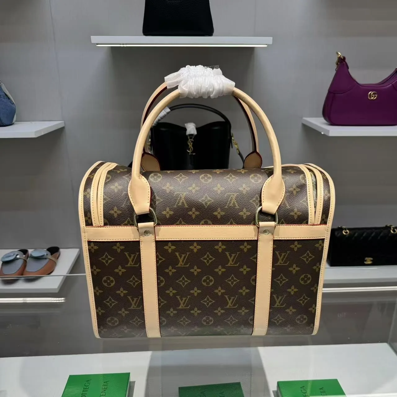 Louis Vuitton Dog Carrier 40 Bag Brown 17,/ - Image 3