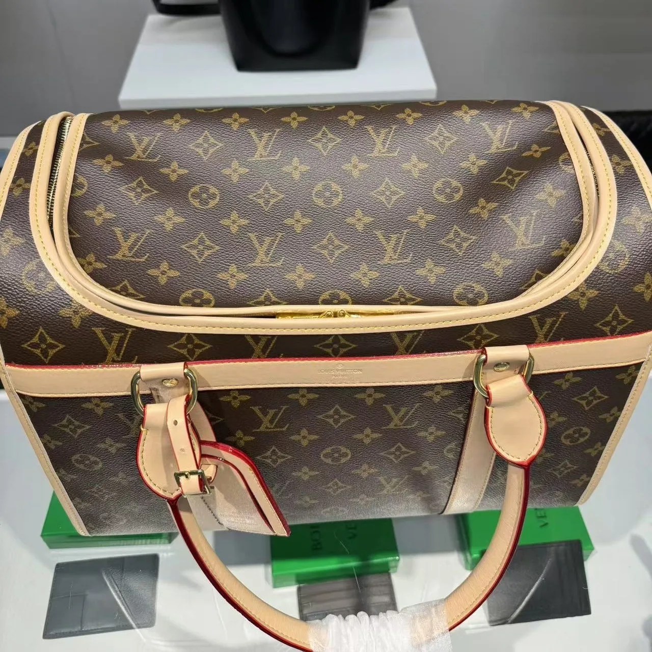 Louis Vuitton Dog Carrier 40 Bag Brown 17,/ - Image 4