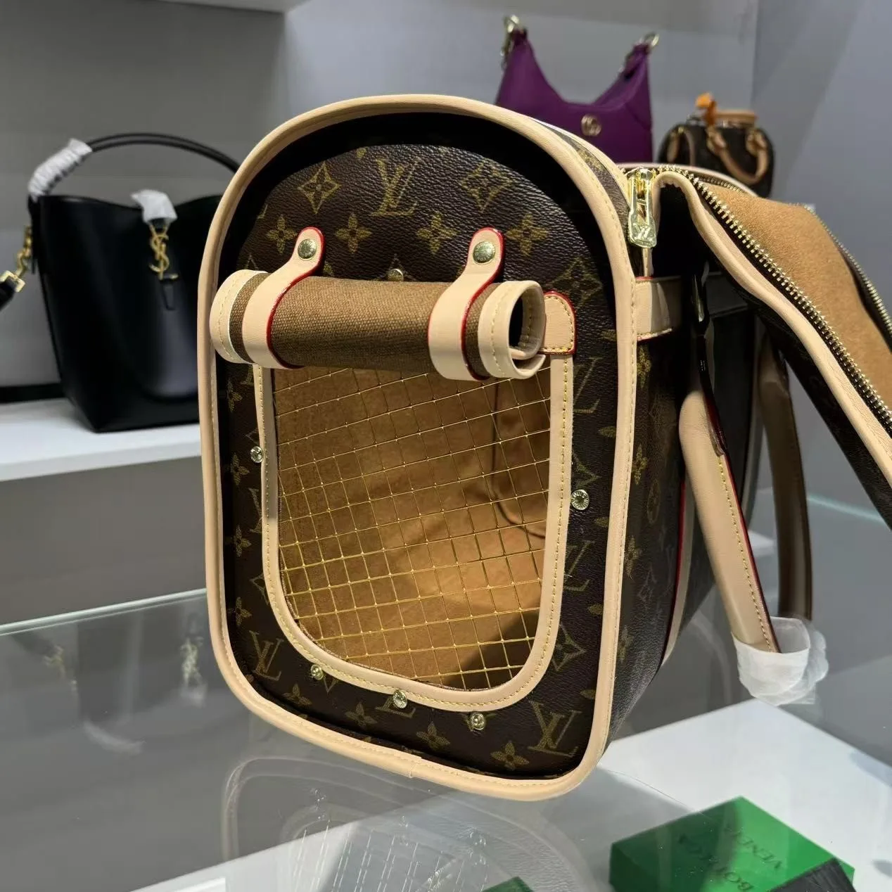 Louis Vuitton Dog Carrier 40 Bag Brown 17,/ - Image 7